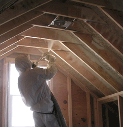 Louisville KY attic spray foam insulation